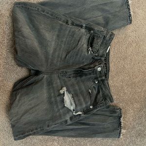 Black American Eagle Mom Jean